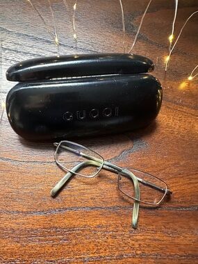 Gucci Prescription Glasses with Gucci Case Used